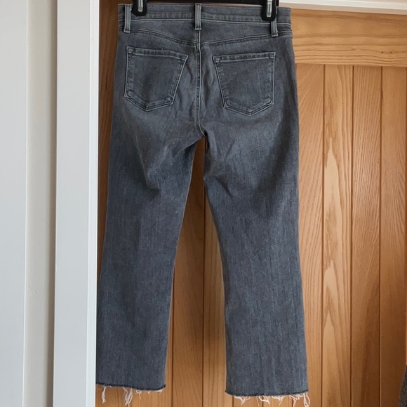 J Brand Selena, Grey, Mid Rise Crop Kick Flare Jeans, 26 - Picture 2 of 11